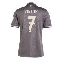 Fotballdrakt Herre Real Madrid Vinicius Junior #7 Tredjedrakt 2024-25 Kortermet